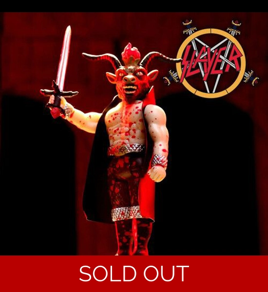 Slayer Reign In Blood Minotaur ReAction Figure